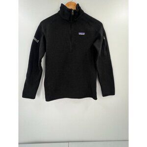 Patagonia XS Better Sweater 1/4 Zip Fleece Pullover Mock Neck Slim Fit Layering‎